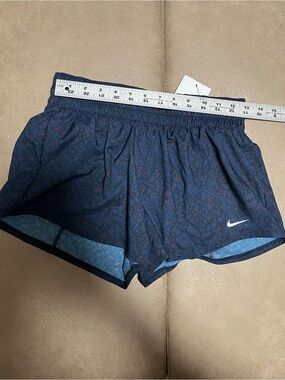 Nike Dri-Fit Running Shorts Womens Size small dark blue Relaxed Fit Active